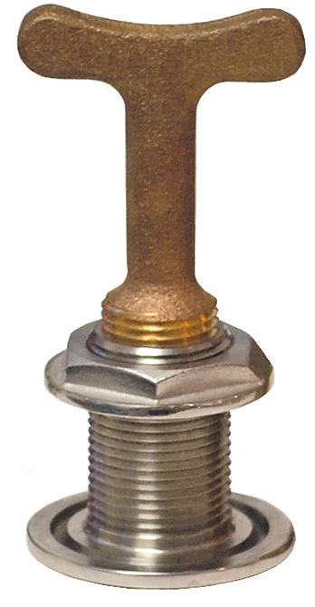 Groco T-Handle 3/4 in. #316 Stainless Steel