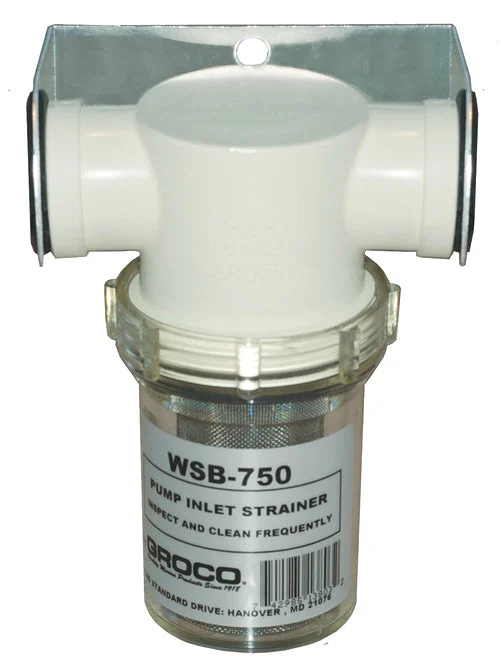 Groco Pump Inlet Strainer 1/2 in. #304 SS Basket