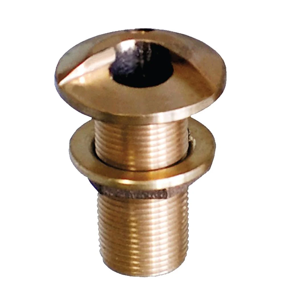 Groco 2" Bronze High Speed Thru-Hull Fitting w/Nut – Boat Pump & Plumbing Part