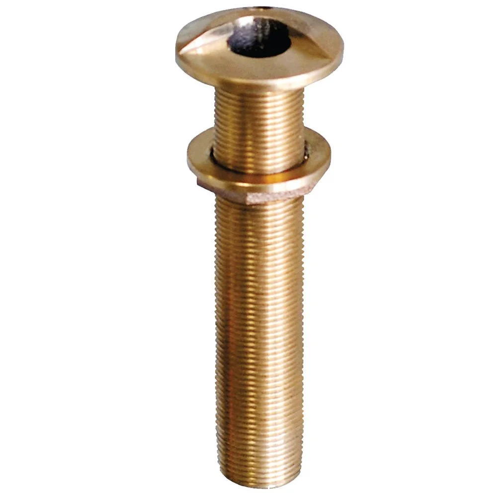 Groco 3/4" Bronze Extra Long High Speed Thru-Hull Fitting w/Nut – Boat Pump & Plumbing Part