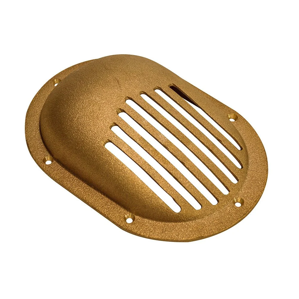 Groco Bronze Clam Shell Style Hull Strainer f/Up To 2-1/2" Thru Hull – Boat Pump & Plumbing Part