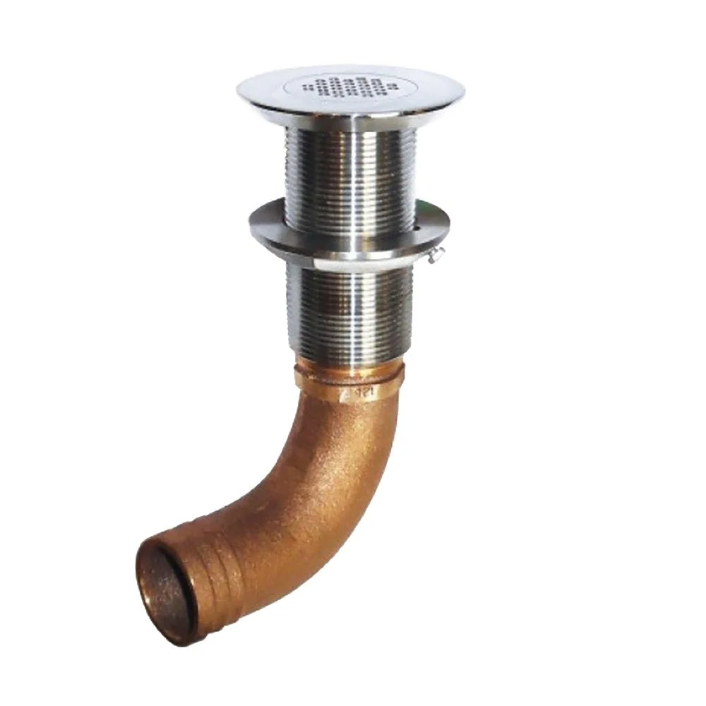 Groco Deck Scupper 90 Degree 1-1/2" Hose Connection – Boat Pump & Plumbing Part