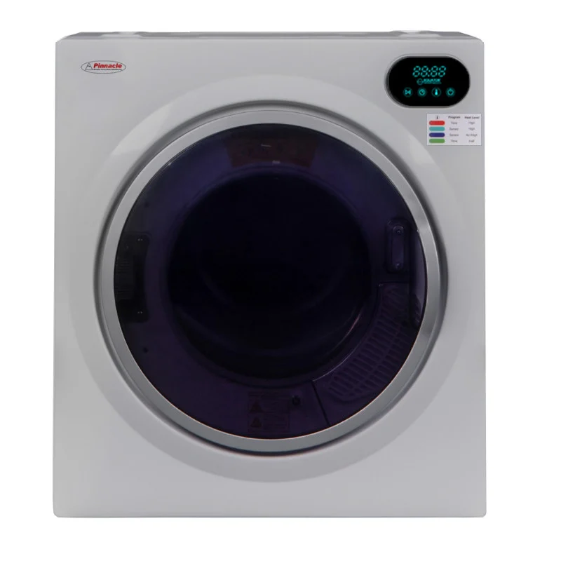 Pinnacle 21-852 S Compact Short Dryer With Digital Controls - 3.2 Cu.ft., Silver - 21-852 S