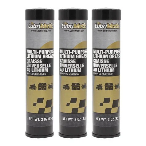 Lubrimatic 11312 Multi-purpose Lithium Grease - 3 Oz. Cartridge, Pack Of 3 - 11312