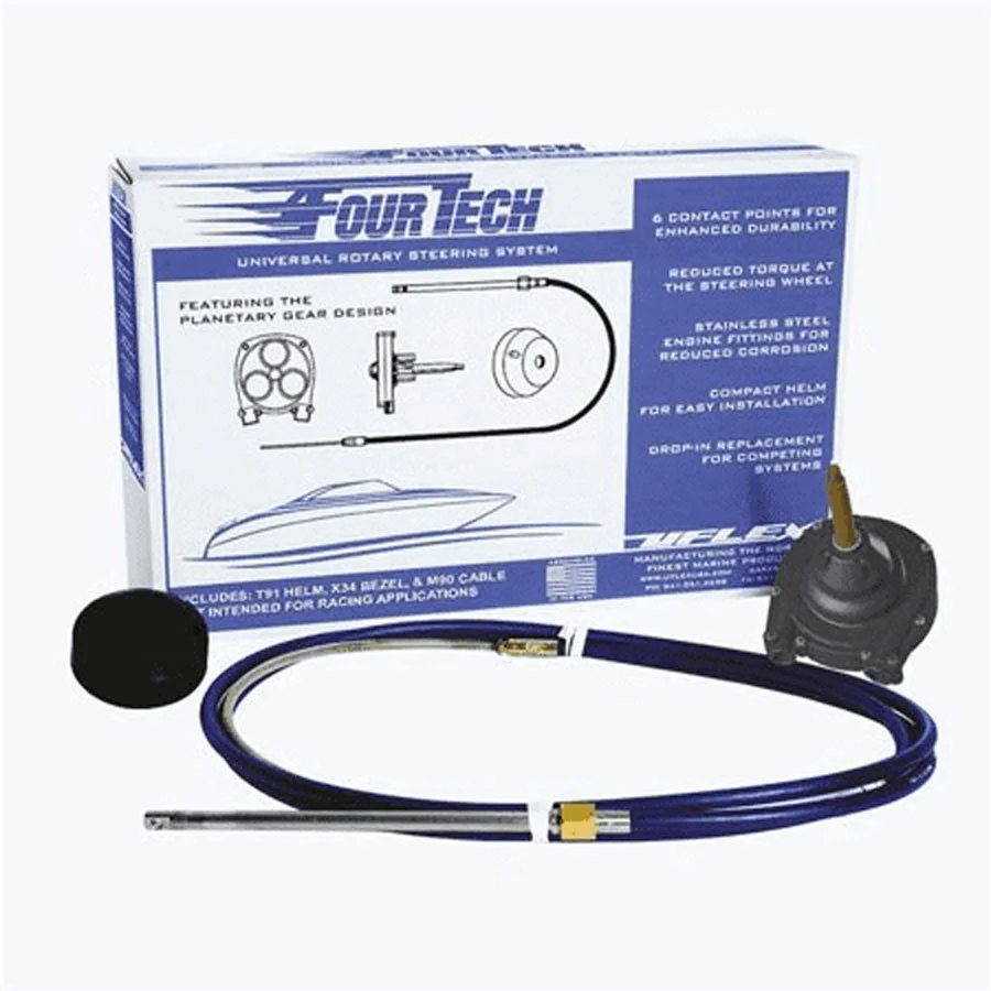 Uflex FOURTECH07 Fourtech Rotary Steering System - 7' - FOURTECH07