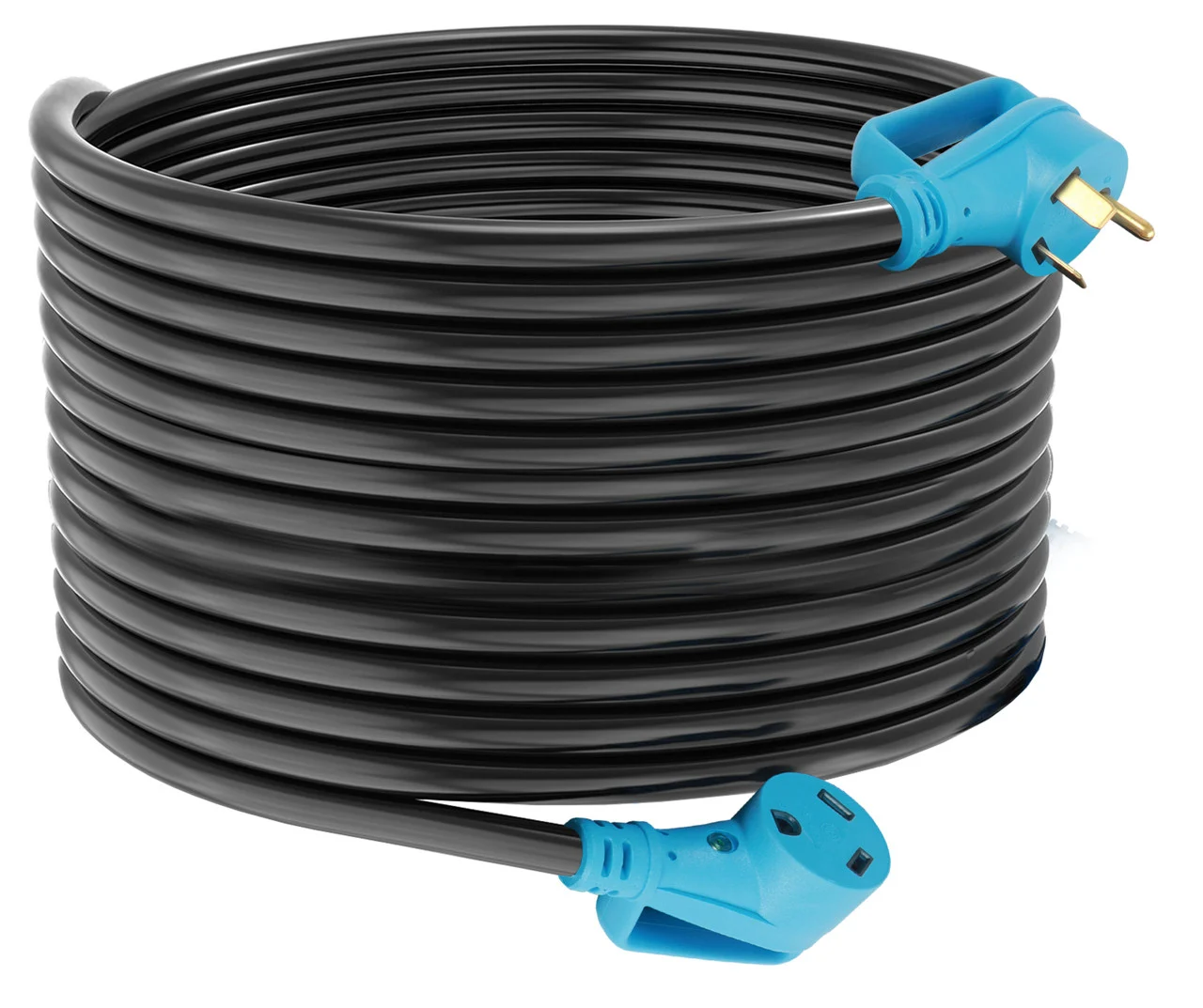 Makerz 220 30a Rv Extension Cord With Light - 50' - 220