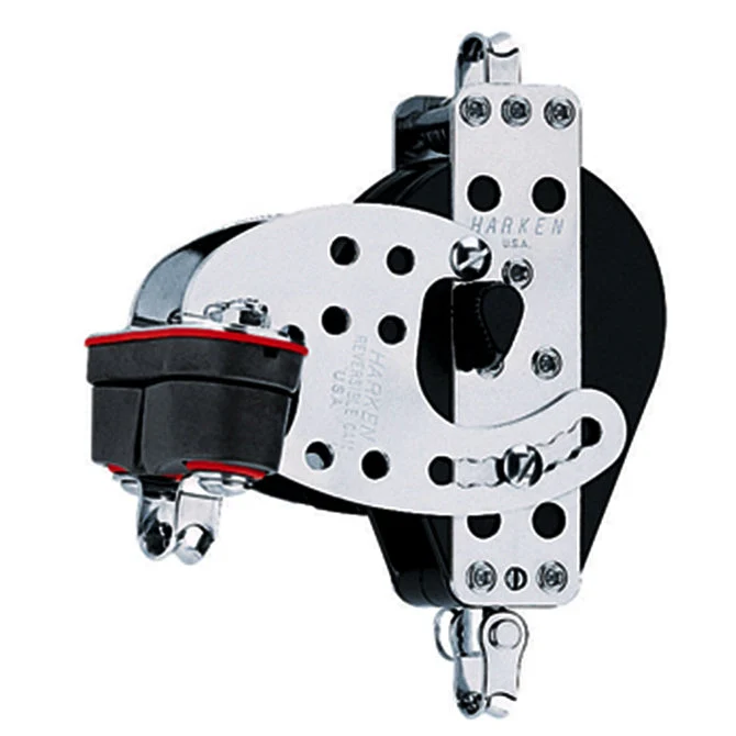 Harken Hexaratchet Swivel Block w/Becket, Cam Cleat - 76mm