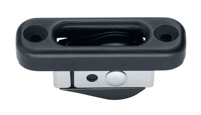 Harken Through-Deck Bullet Block, Aluminum Cover - 29mm