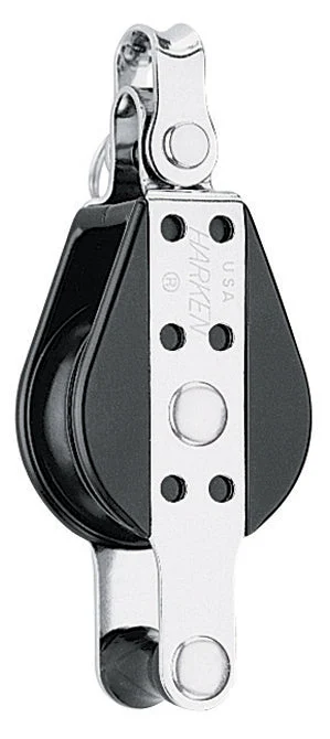 Harken Big Bullet Block w/Shackle & Becket - 38mm