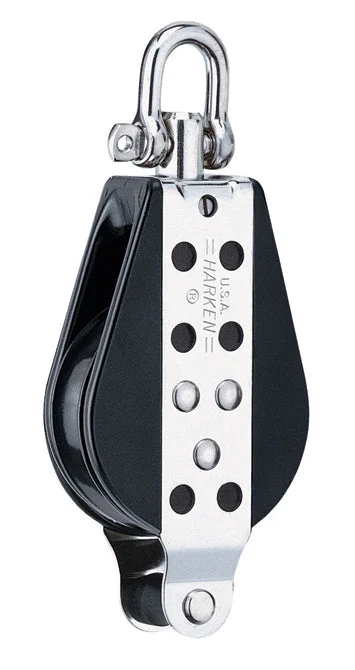 Harken Single Block w/Becket - 76mm