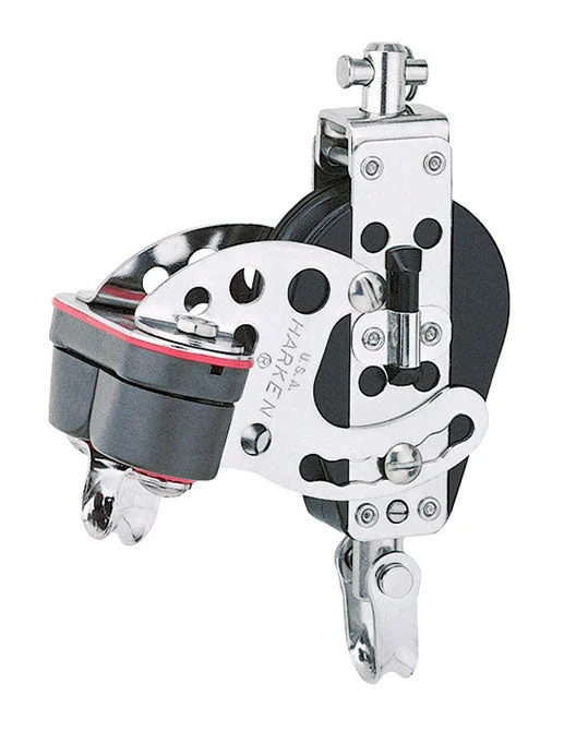 Harken Hexa-Cat Base Block, Swivel, Cam Cleat - 2.25"