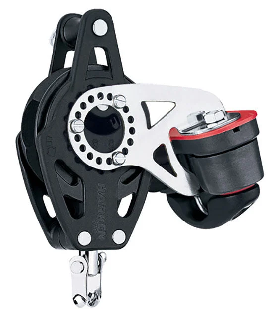 Harken Ratchet Block, Swivel, Becket, Cam Cleat - 57mm