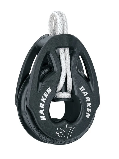 Harken T2 Soft-Attach Loop Carbo Block - 57mm