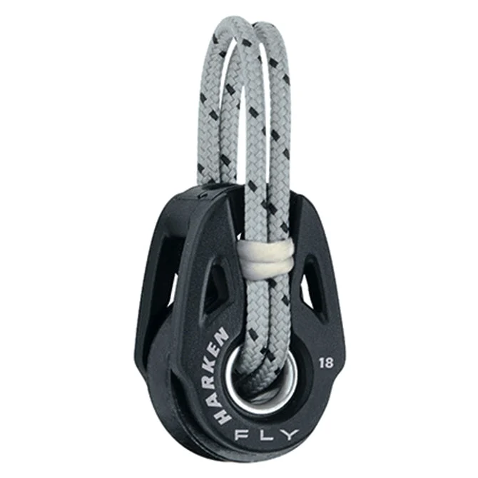 Harken Carbo Soft Attach 'Fly' Block, Narrow 18mm
