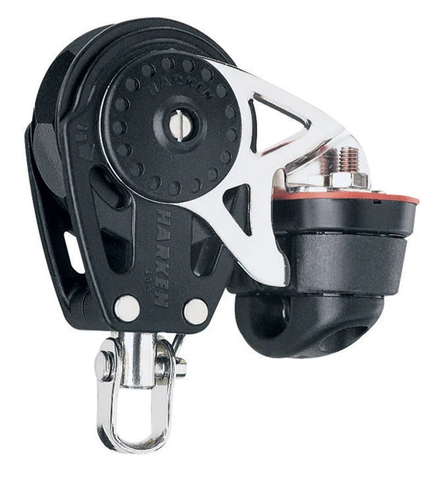 Harken Ratchet Swivel Carbo Block w/Cam Cleat - 40mm