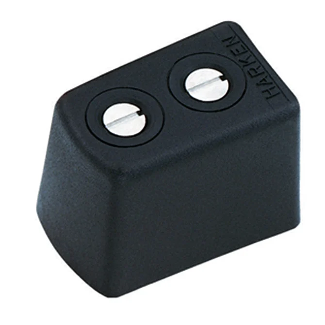Harken High-Beam Endstops Heavy Duty - Pair, Black - 22mm
