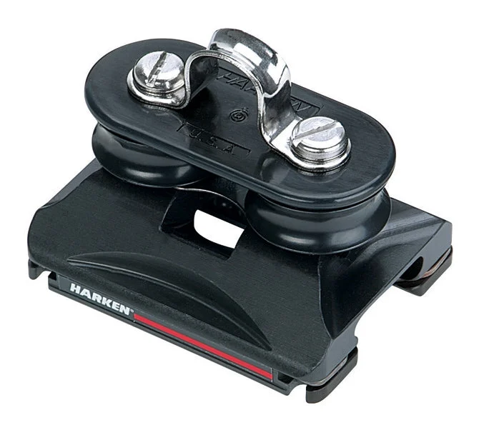 Harken Car w/Fixed Sheaves, Eyestrap - 22mm