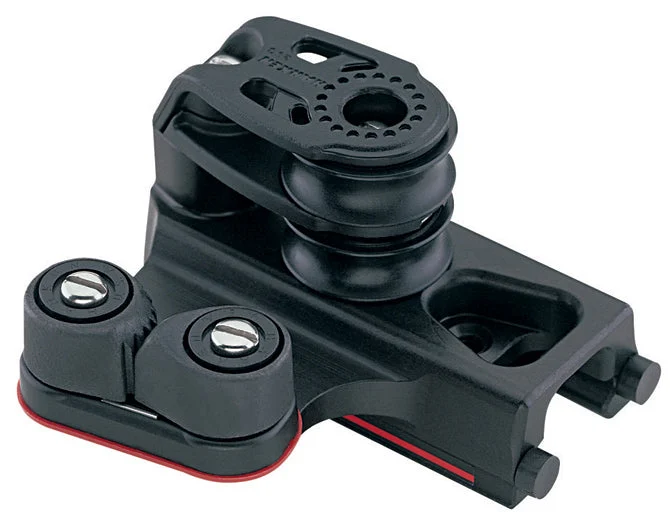 Harken End Control w/Double Sheave, Cam Cleat, Pair - 22mm