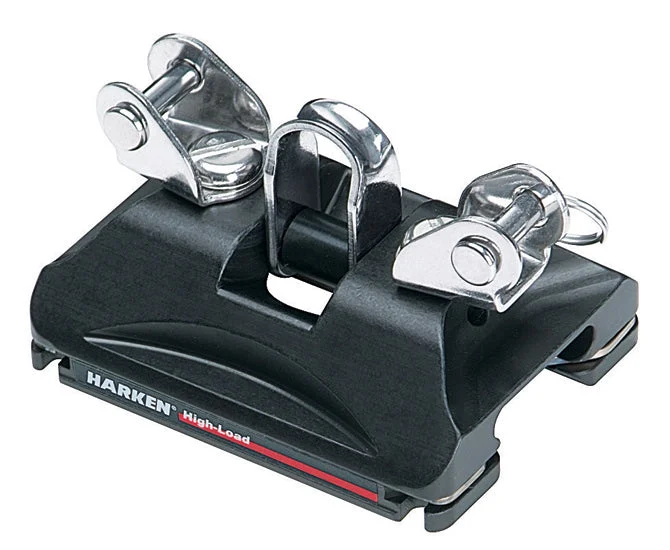 Harken Small Boat CB Car w/Pivoting Shackle, Control Tangs - 22mm