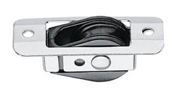 Harken Wire Thru-Deck Bullet Block, Stainless Steel Cover - 29mm