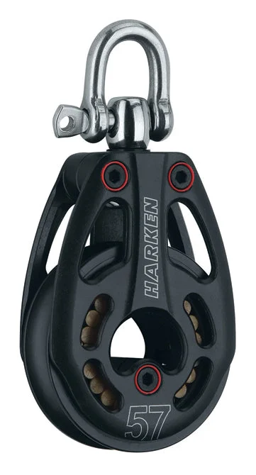 Harken Aluminum Low-Load Swivel Block - 57mm