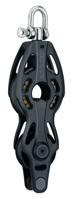 Harken Spriddle Swivel Block w/Becket - 75mm