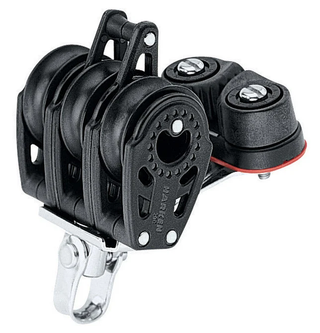 Harken Triple Block w/Cam Cleat, Becket - 29mm
