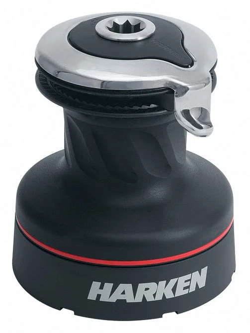 Harken #35 Self-Tailing Radial Winch - 2 Speed Black