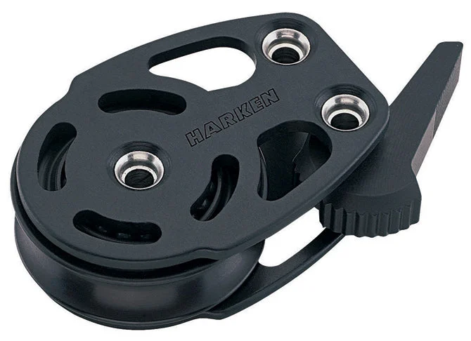 Harken Aluminum ESP Footblock, Lockoff - 75mm