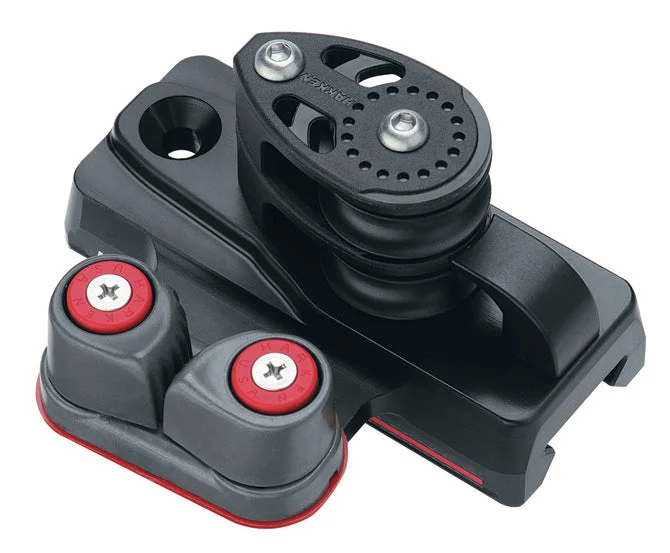 Harken End Control Double Sheave Cam Cleat ESP - 32mm, Set of 2