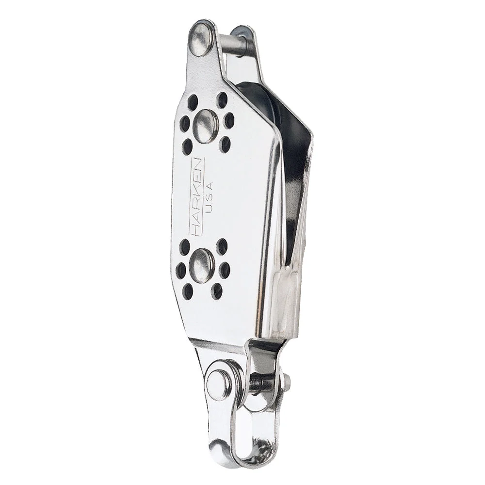 Harken 22mm Fiddle Micro Block w/V-Jam & Becket- Fishing