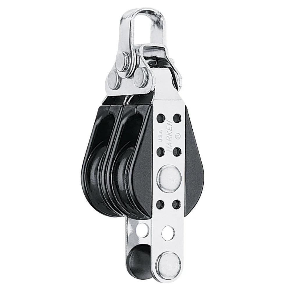 Harken 29mm Double Bullet Block w/Becket – Marine Boat Replacement Part