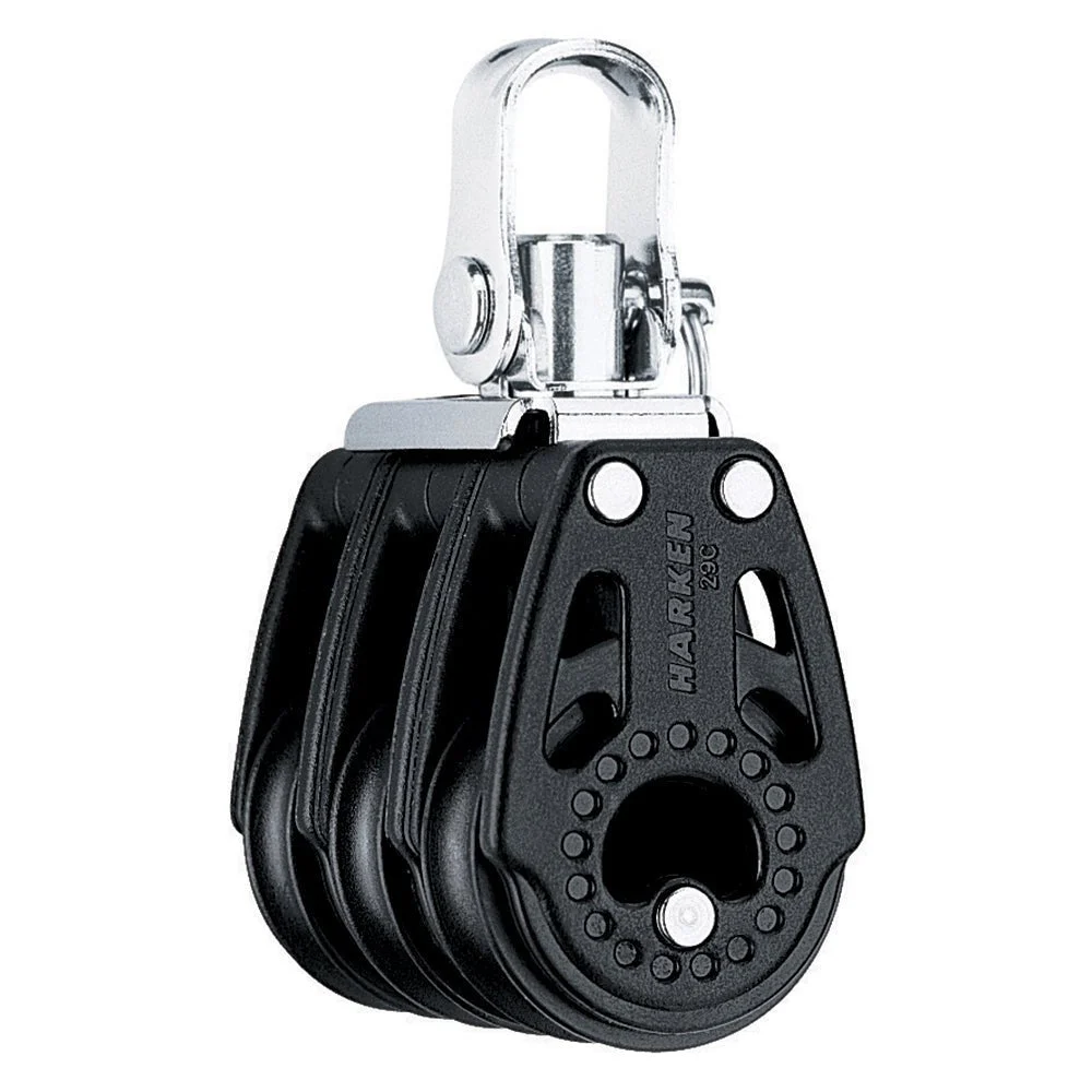 Harken 29mm Triple Carbo Air Block w/Swivel – Marine Boat Replacement Part
