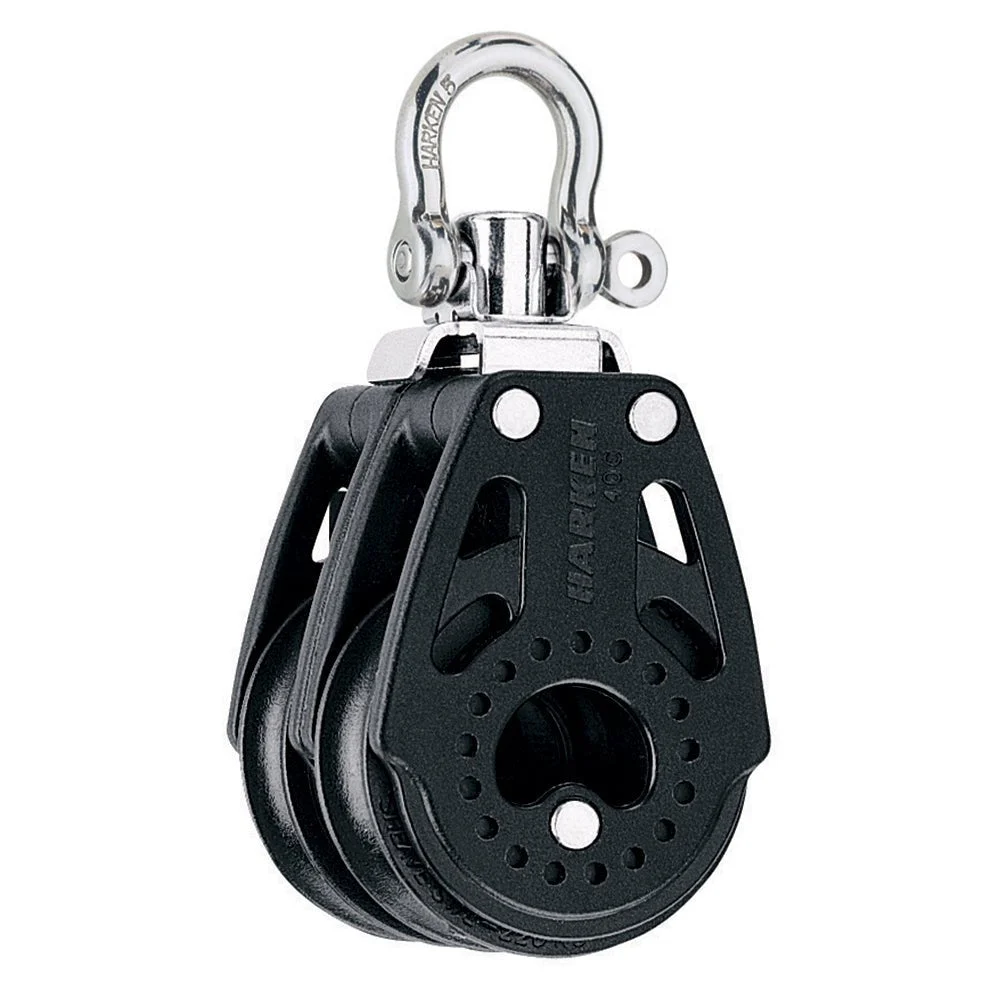 Harken 40mm Carbo Air Double Swivel Block – Marine Boat Replacement Part