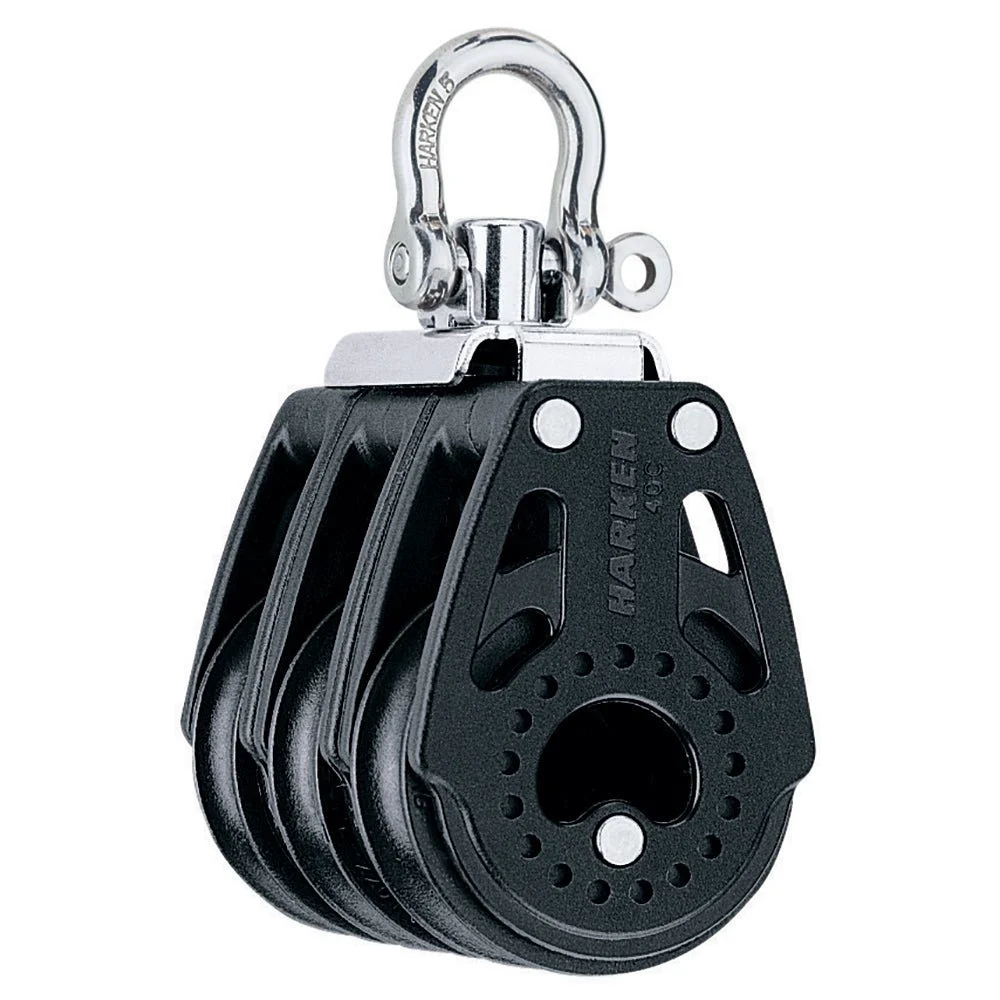 Harken 40mm Carbo Air Triple Swivel Block – Marine Boat Replacement Part
