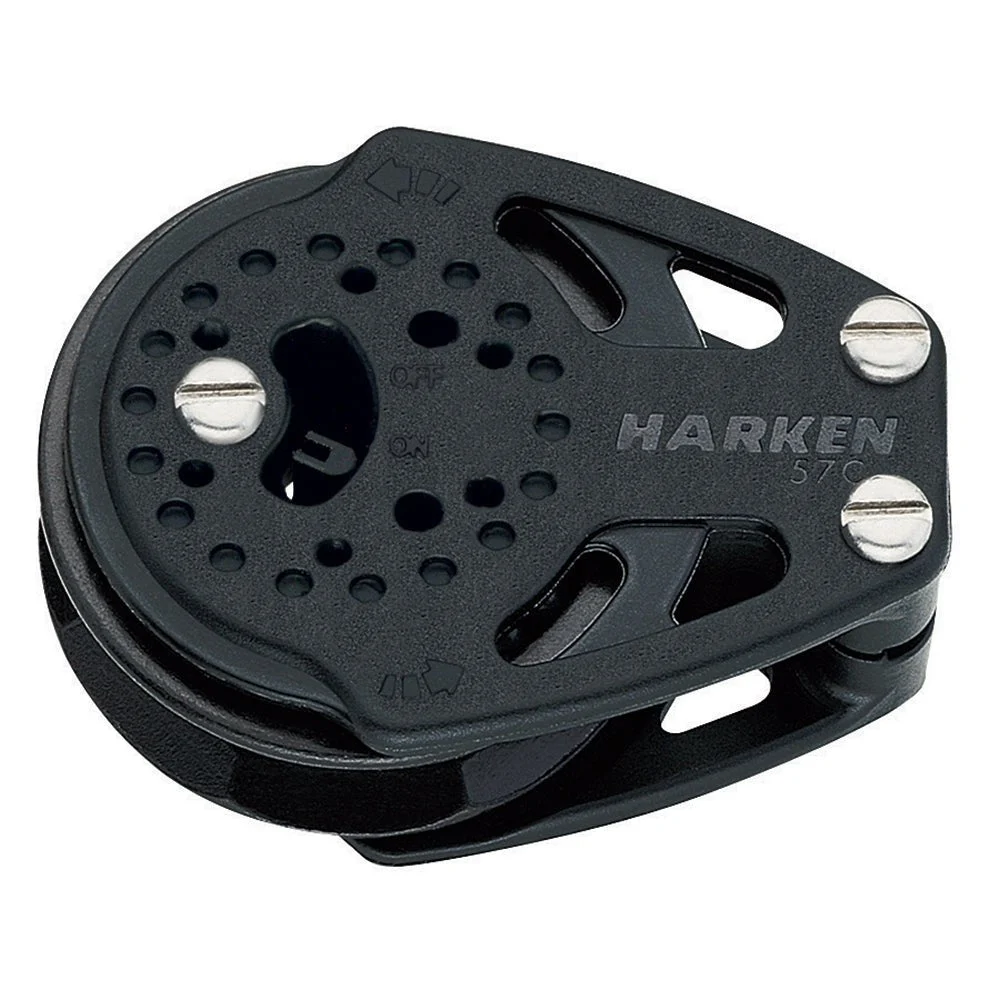 Harken 57mm Single Carbo Ratchet Cheek Block – Marine Boat Replacement Part