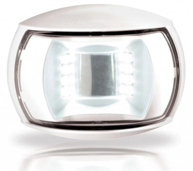 Hella 2 NM NaviLED Stern Navigation Light, White, Clear Lens