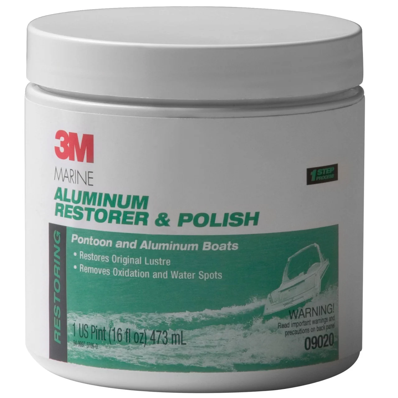 3M 09020 Marine Aluminum Restorer & Polish - 7000120468