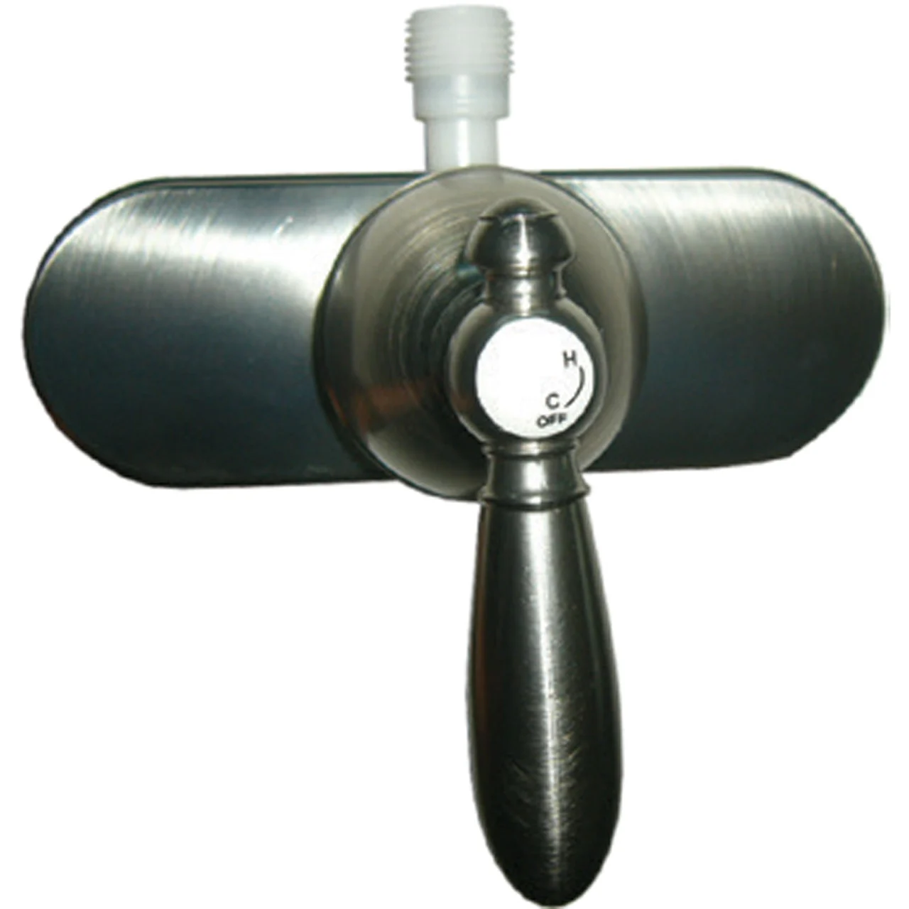Empire Brass U-YSL53VBNLVR-E RV Non-Metallic Shower Valve With Single Lever Handle And Vacuum Breaker 4" - Brushed Nickel - U-YSL53VBNLVR-E