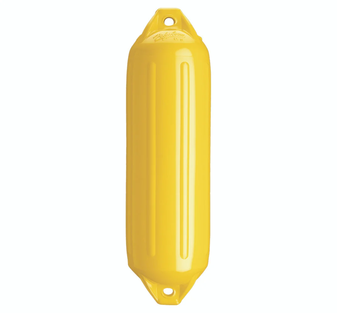 Polyform NF-3 YELLOW NF Series Fender - 5.6" x 19", Yellow - NF-3 YELLOW