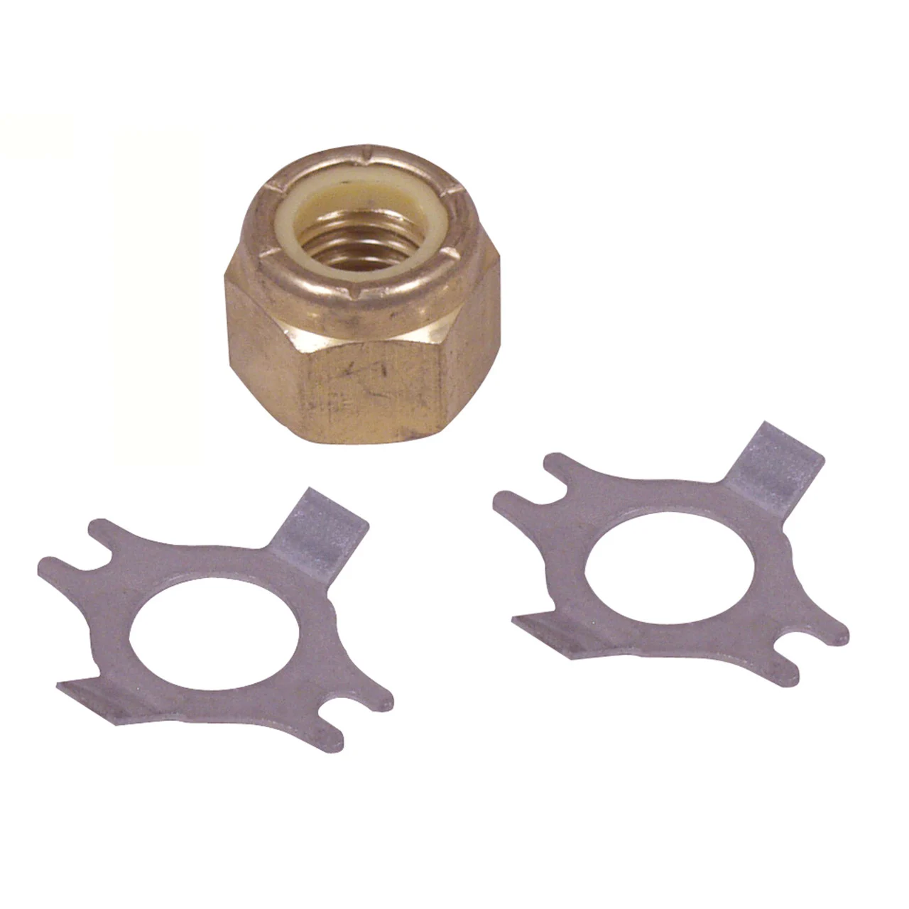 Handi-Man Marine B-185 Stainless Steel Lock Nuts Bulk, 100 Per Box - #3/8-16 - B-185