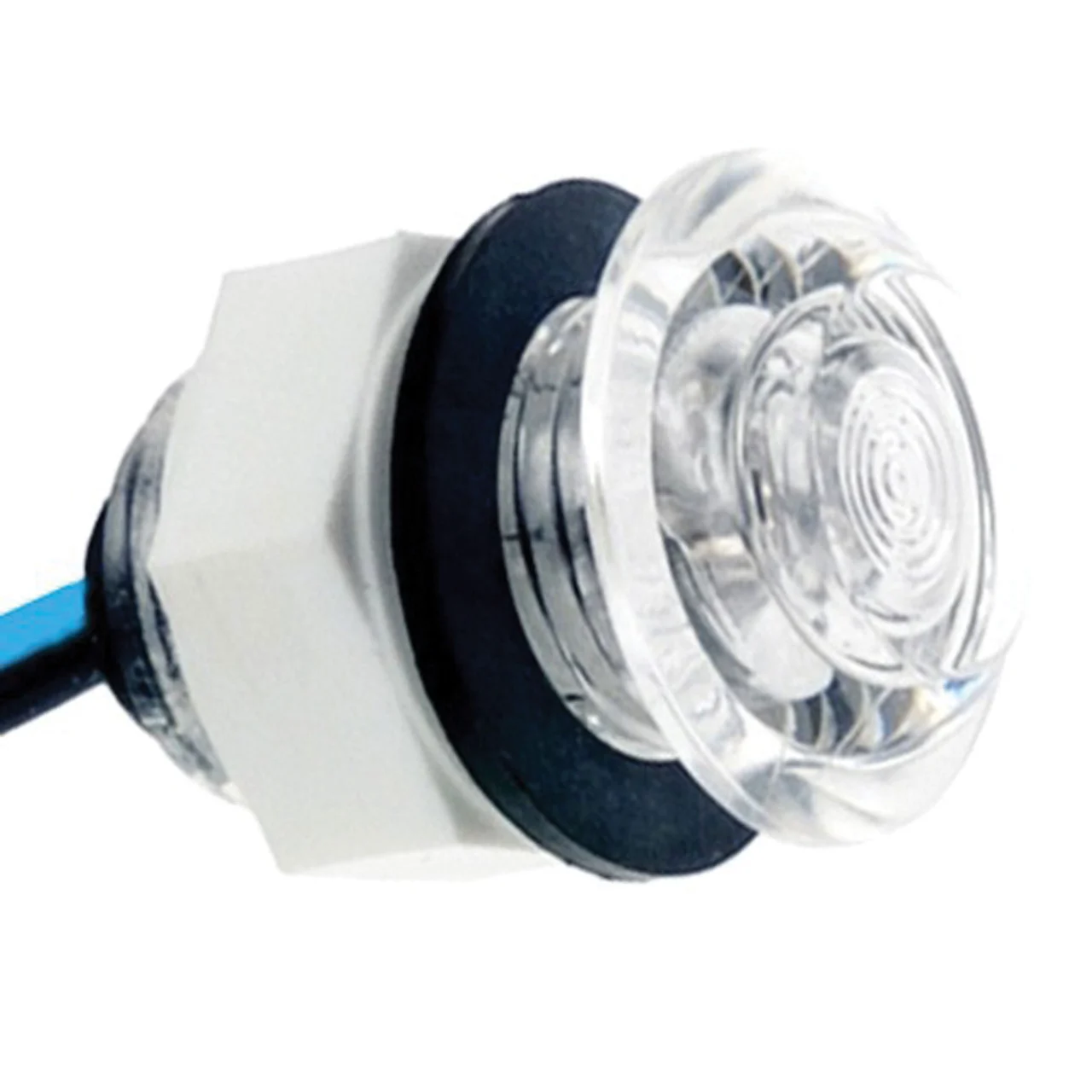 T-H Marine LWLM-1P-LED-BLUE LED Dome Head Livewell Light - Blue - LWLM-1P-LED-BLUE