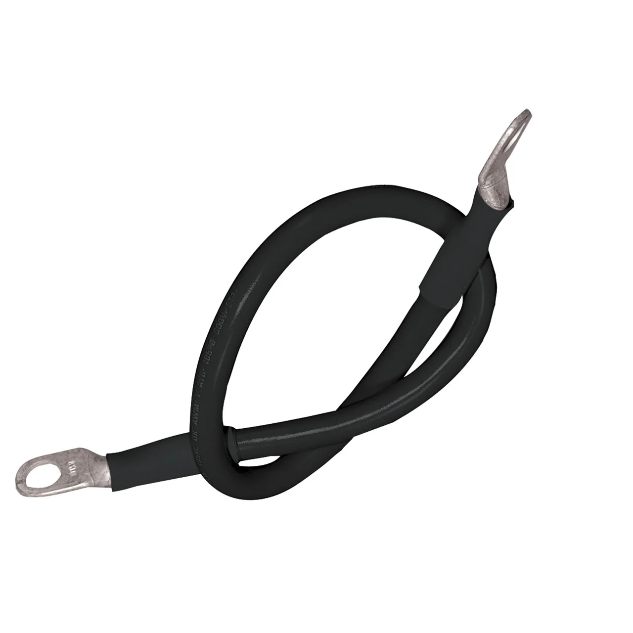 Ancor 189146 Premium Battery Cable Assembly - #2 AWG, Black, 5/16" Stud, 48" Length - 189146