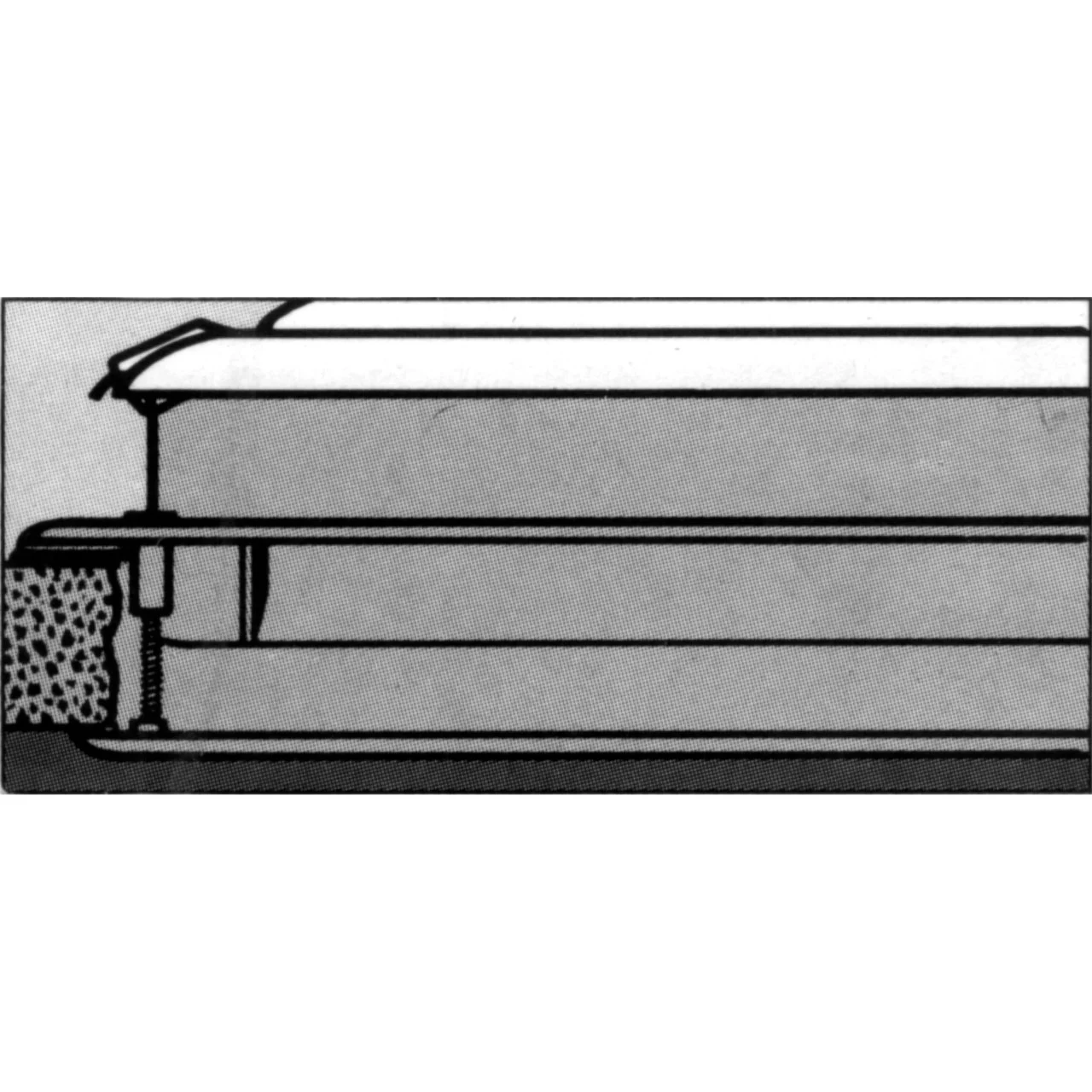 Heng's V974201-C1G1 EZ-Mount Vent - 14" x 14", Smoke - V974201-C1G1