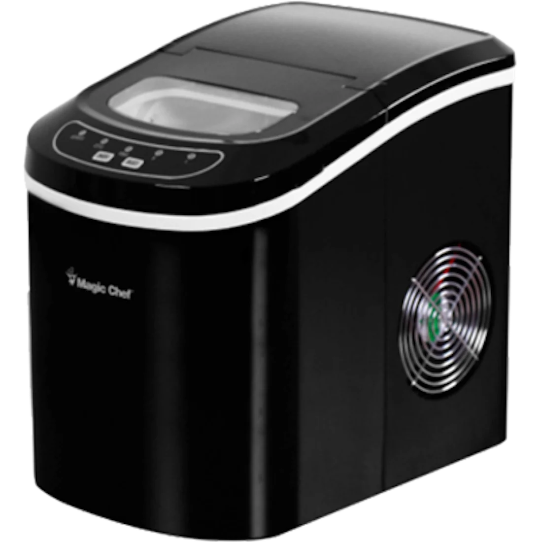 Ice Maker, 27 lbs/day, Portable, Black