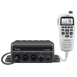 Icom Ic-M510bb Gw 21 Black Box Vhf W/White Command Mic & 3 Command Mic Ports