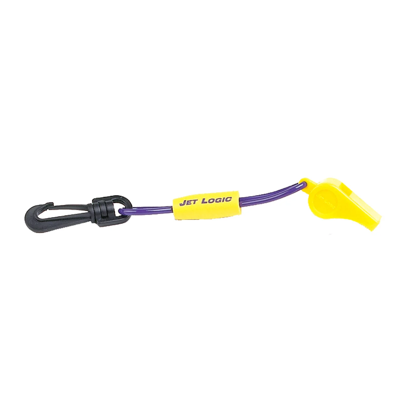 Airhead W-1 Safety Whistle on Floating Lanyard - Purple/Yellow - W-1