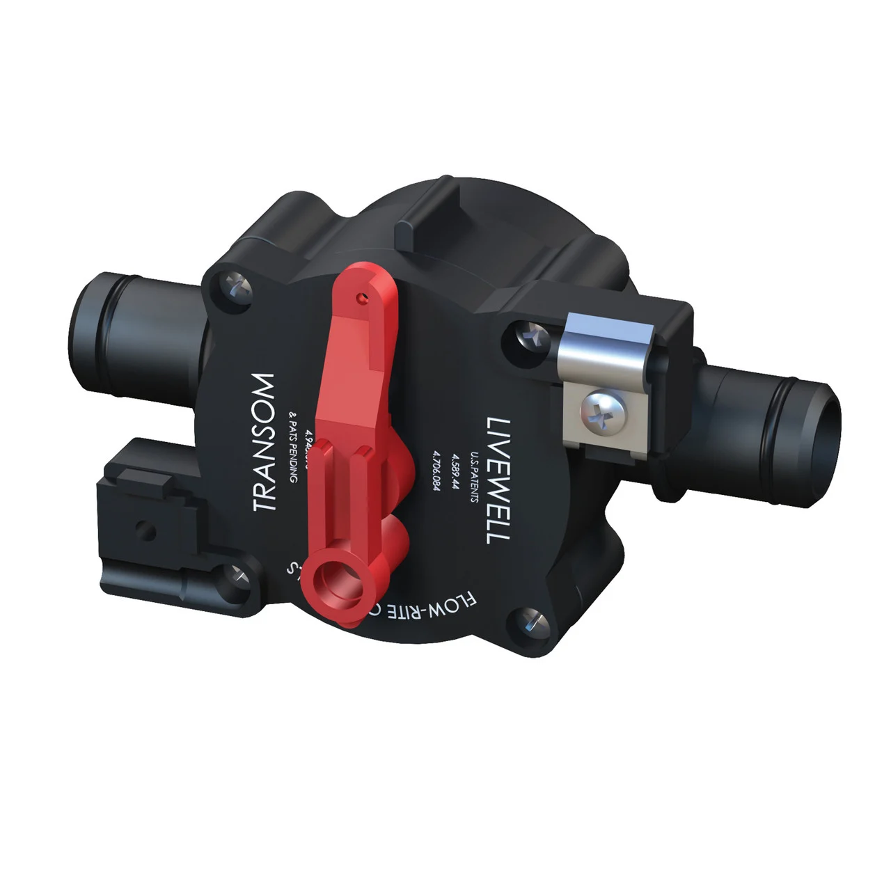 Flow-Rite MV-04-FN01 V4 Three-Position Select Valve Fill/Empty/Recirc - Barbed, Front Non-PEF - MV-04-FN01