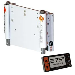 Impulse Xl 6" Set Back Electric Jack Plate W/Smart Control - White Cerakote