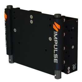 Impulse Xl 8" Set Back Electric Jack Plate W/Standard Control - Black Anodize